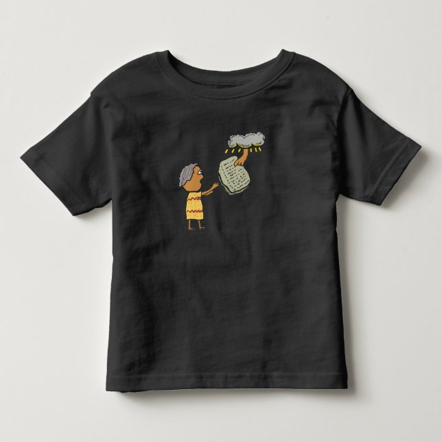 Moses och de tio budorden t shirt (Framsida)