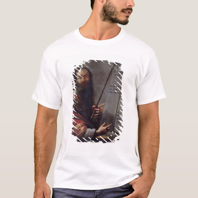 Moses och tabletsna av lagen t-shirt (Framsida)
