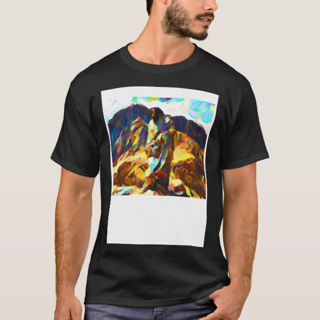 Moses on Mt Sinai T Shirt (Framsida)
