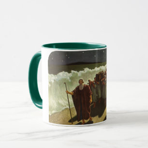 Moses övergång av Röda havet, Vintage Religion Mugg