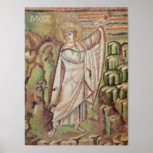 Moses på Mount Sinai Poster