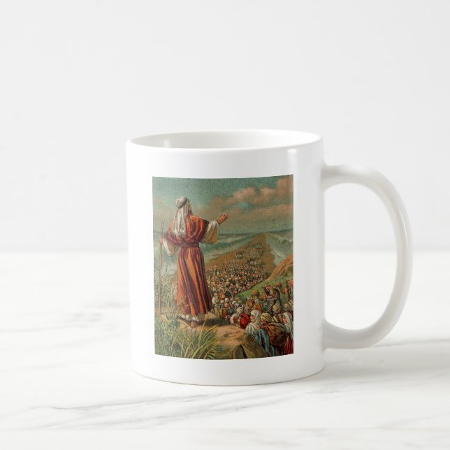 Moses Parts Red Sea Kaffemugg (Höger)