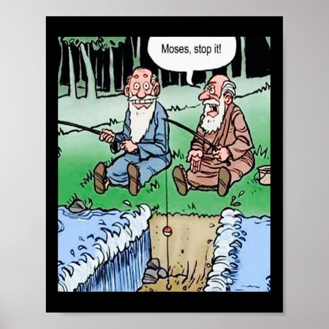 Moses Pole Fishing Poster (Framsidan)