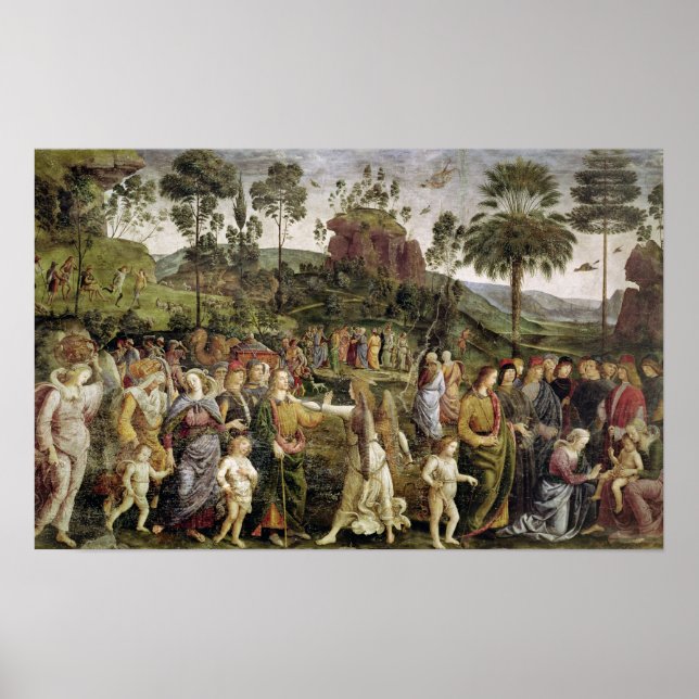 Moses resa, 1481-83 poster (Framsidan)