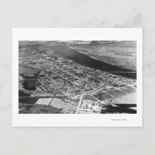 Moses Sjö, WA Aerial View of Town Photograph Vykort