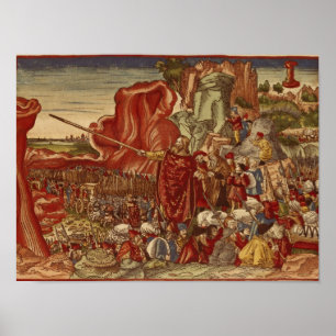 Moses som delar Röda havet Poster