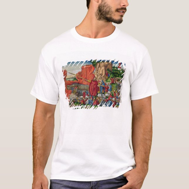 Moses som korsar det röda havet tee shirt (Framsida)