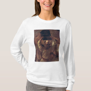 Moses som slår tabletsna av lagen, 1659 tee