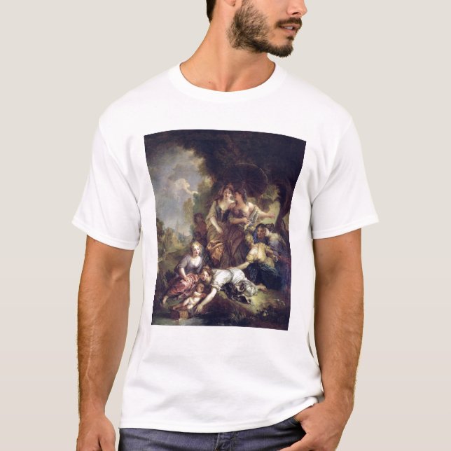 Moses sparade från vatten tee shirt (Framsida)