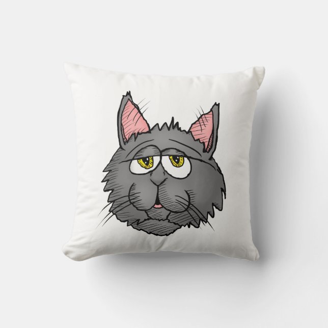 Moses the Qat Dekorativ kudde (Framsida)