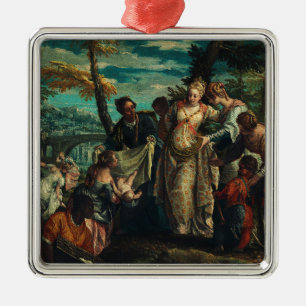 Moses upptäckt av Veronese Fine Art Julgransprydnad Metall