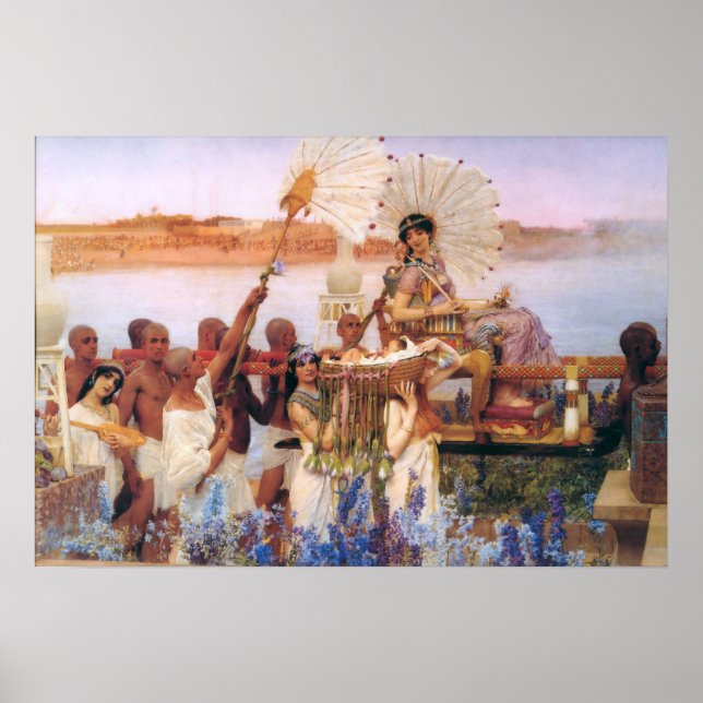 Moses upptäckt poster (Framsidan)