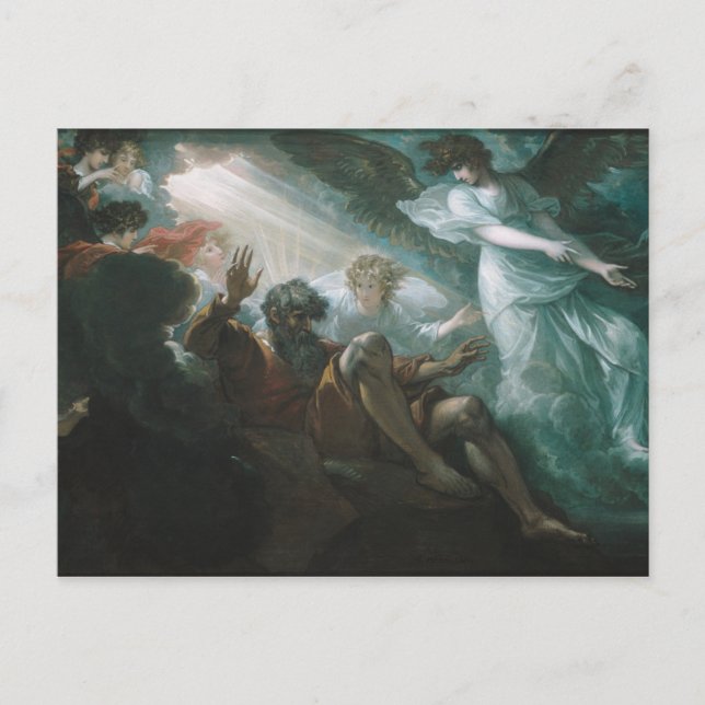 Moses visade det utlovade landet vykort (Framsida)