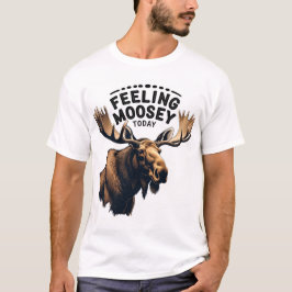 Mosey idag: Majestic Moose Graphic T Shirt