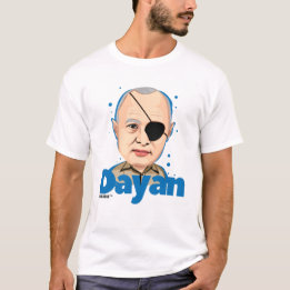 Moshe Dayan israelpolitikar T Shirt
