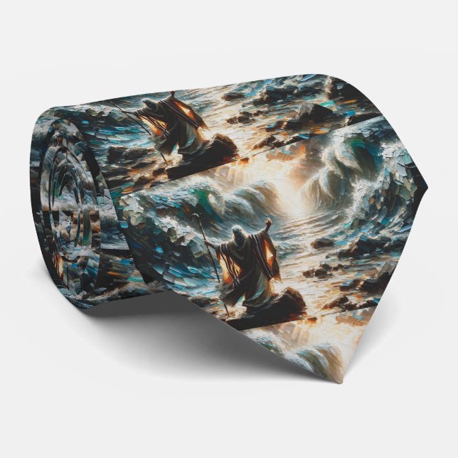 Moshe och the Splitting of the Red Sea Slips (Rullad)