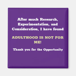 Moshe Square Magnet 11