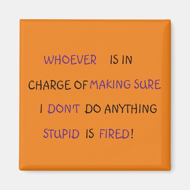 Moshe Square Magnet 2 (Framsidan)