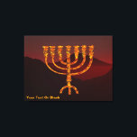 Moshe's Menorah<br><div class="desc">En beskrivning av de sju-grenade menorah (candelabra) som israelerna gjort efter utvandringen från Egyptenen. Anpassa genom att lägga till egen text. I Torah Moshe Rabbenu sägs: "Du ska göra en Menorah av rent guld, som blir slagen, ska Menorah vara gjord, dess bas, dess gren, dess gåbletter, dess knoppar, och dess...</div>
