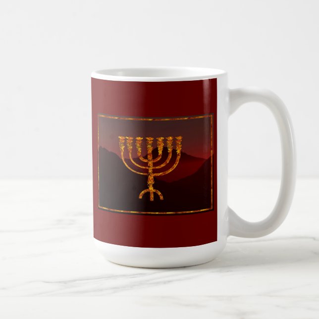 Moshe's Menorah Kaffemugg (Höger)