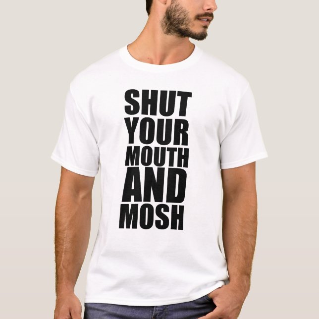 moshing t-shirt (Framsida)