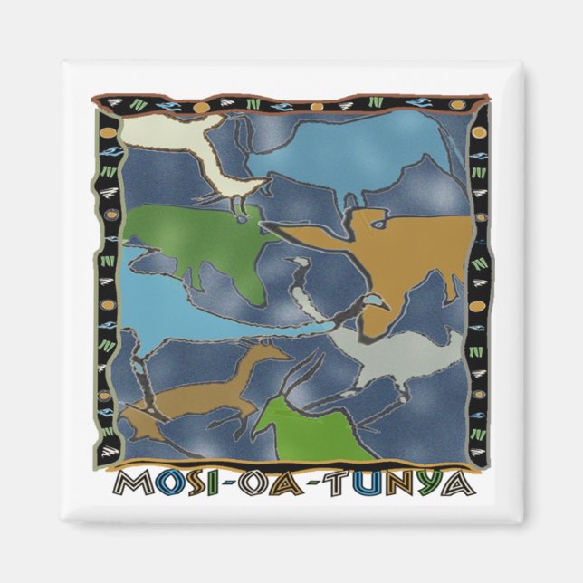 Mosi-oa-Tunya Magnet (Framsidan)