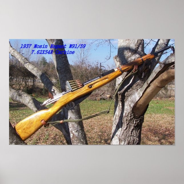 mosinnagant m91/59 poster (Framsidan)