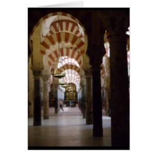Moské-Domkyrka Cordoba Hälsningskort