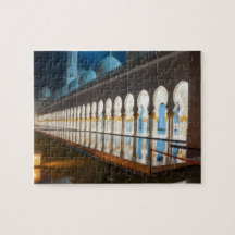 Moské för Sheikh Zayed Tusen dollar i Abu Dhabi,