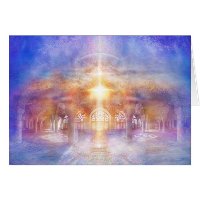 Moské   H119 Hälsningskort (Framsidan Horizontal)