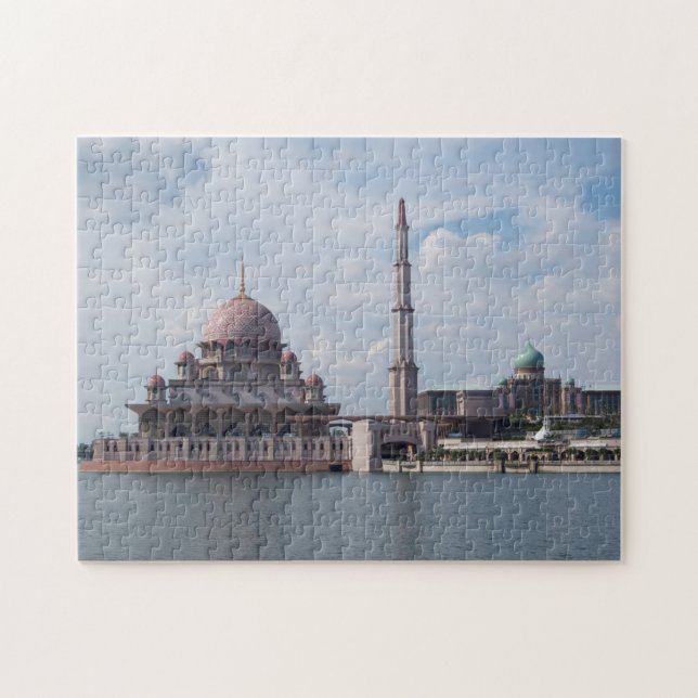 Moské Putra Jaya Malaysia. Pussel (Horisontell)