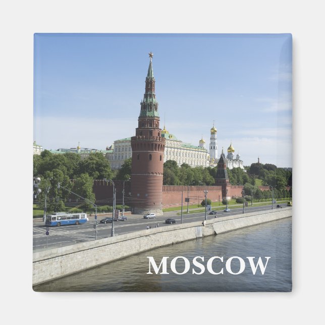 Moskva cityscape magnet (Framsidan)