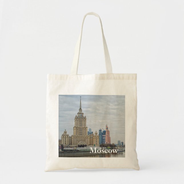 Moskva cityscape tygkasse (Framsidan)