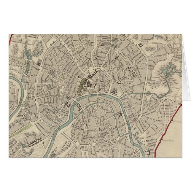 Moskva Hälsningskort (Framsidan Horizontal)