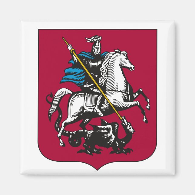 Moskva Jackar Arm Magnet (Framsidan)
