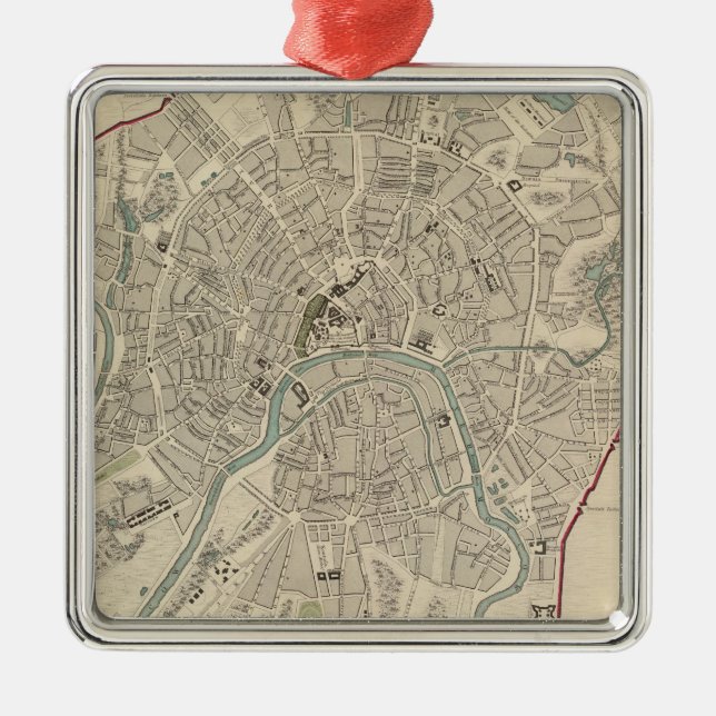 Moskva Julgransprydnad Metall (Framsidan)