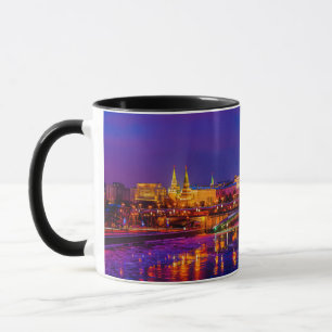 Moskva Kreml i vinternatten Mugg