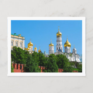 Moskva Kremlin Postcard Vykort