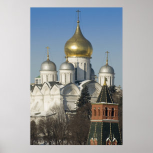Moskva Kremlin Poster