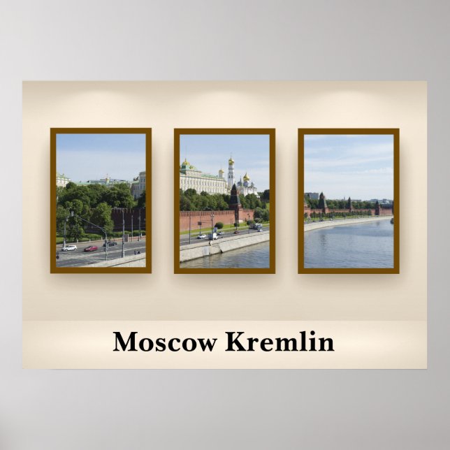 Moskva Kremlin Poster (Framsidan)