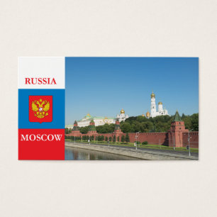 Moskva Kremlin Visitkort