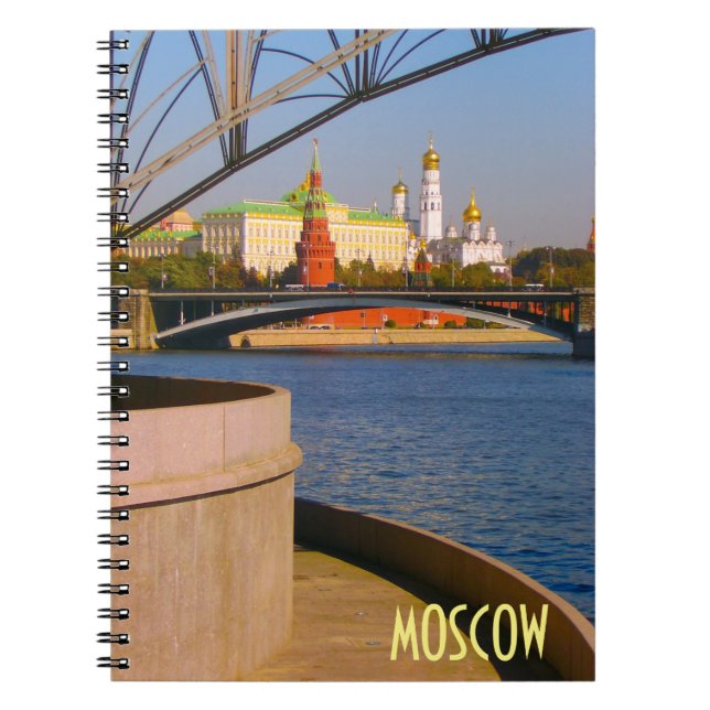 Moskva Landskapsarkitektur i Moskva Anteckningsbok (Framsidan)