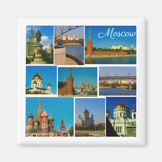 Moskva Landskapsarkitektur i Moskva Magnet (Framsidan)