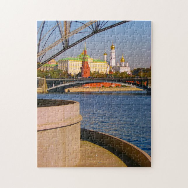 Moskva Landskapsarkitektur i Moskva Pussel (Vertikal)