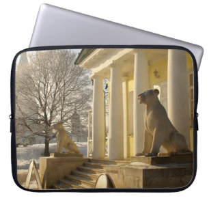 Moskva. Lejon skulptur. Laptop Fodral