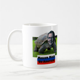 Moskva Mitch är Unamerikan, Turtle, Flagga, ZFJ Kaffemugg