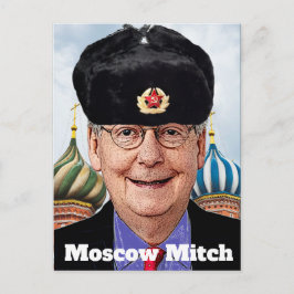 Moskva Mitch McConnell Vykort