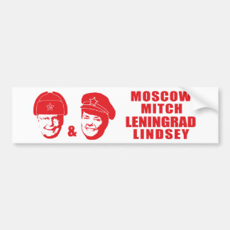 Moskva Mitch och Leningrad Lindsey Bildekal