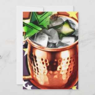 Moskva Mule Julkort