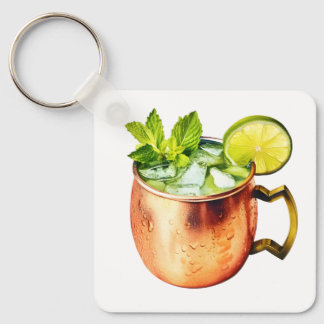 Moskva-mule med Lime Nyckelring